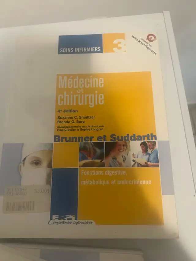 livre en soins infirmiers  in Textbooks in City of Montréal - Image 4