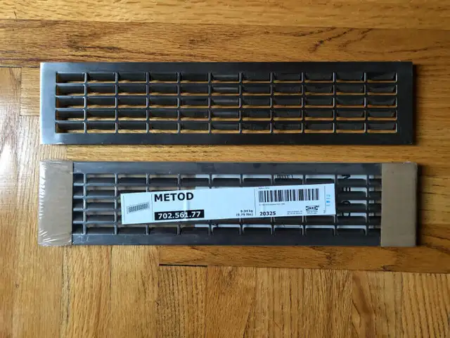 6 GRILLES D'AÉRATION IKEA METOD in Cabinets & Countertops in Longueuil / South Shore - Image 3