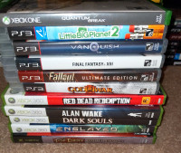 Xbox Games, some PS3 $10 each