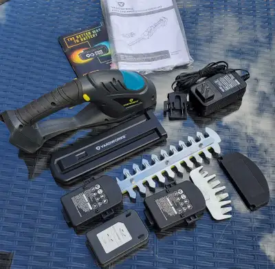 Yardworks 20V 2-in-1 Shrubber & Grass Shear Kit(Missing Battery), View more