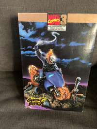 Marvel Comics Ghost Rider Glue Model Kit Toy Biz Level 3 Sealed