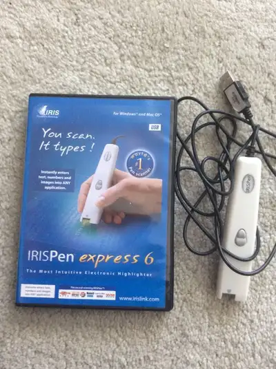 IRIS Pen Scanner, View more
