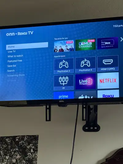 32” Roku Smart TV (Model 100012589) , View more