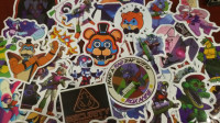 Five Nights at Freddy's  Security Breach Sticker Lot (New)