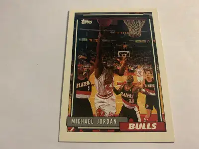 1992-93 Topps Basketball #141 MICHAEL JORDAN Chicago Bulls NM/MT, View more