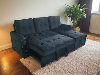 Velvet Sofa Bed, View more