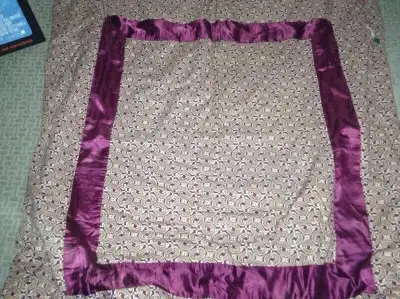 Gorgeous paisley antique lap quilt for sale, View more