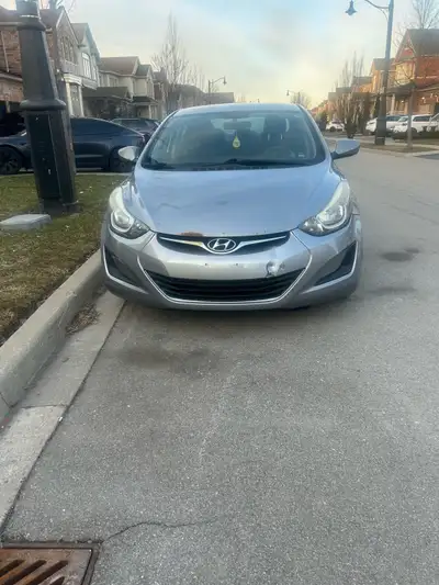 2015 Hyundai Elantra 136 km For sale as is or safety included for additional $450 Clean car proof no...
