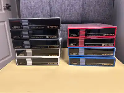 Pioneer home car audio CD player cartridges - different colors, View more