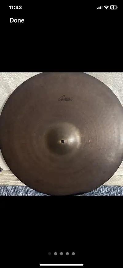 zildjian 21. a avedis.  new vintage.  2200 gram, View more