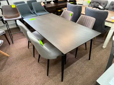 Brand New Modern Match Dining Table on Sale for $349 Regular $529 Discontinued Clearance 35.4W x 63D...