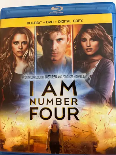I am number four Blu-ray & dvd bil 7$, View more