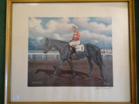 Famous Race Horse Print -"Native Dancer" New Price
