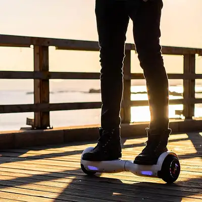 All Terrain Hoverboard with Lights and Music, View more