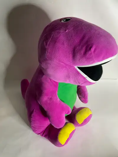 Iconic Barney the Purple Dinosaur Plush Toy, View more
