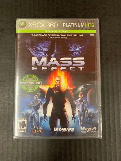 Xbox 360 Mass Effect (Brand New/Sealed), View more