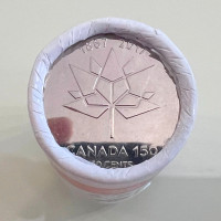 2017 Canada 1867-2017 150th Ann. of Canada Special 50-Cent Roll!