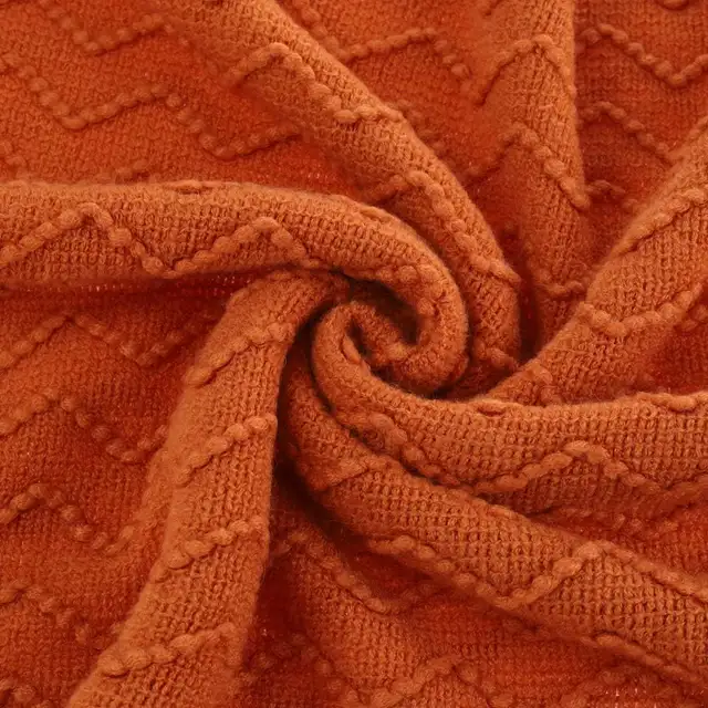 Cover burned Orange bed decor NEW Throw Blanket soft sofa couch in Bedding in Ottawa - Image 11