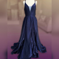 Midnight Blue Prom Gown/Dress