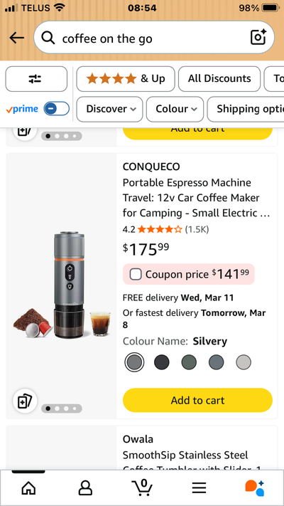 Portable espresso maker, View more