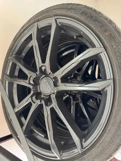 Set of Envy Wheels, came of an Audi A4 Summer Tires - 245/35ZR19 Bolt Pattern 5x112 In great conditi...