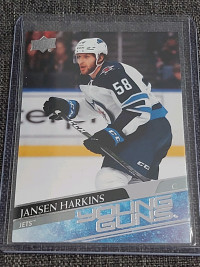 Jansen Harkins Young guns hockey card 