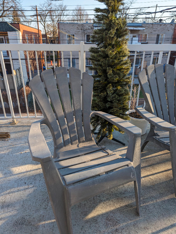 Outdoor Lounge Chairs, patio, terrasse chaises extérieures dans Mobilier pour terrasse et jardin  à Ville de Montréal - Image 3