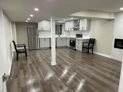 2 bedroom, 1 bathroom fully ventilated and bright legal basement unit available to rent in Whitby. O...