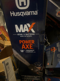 Husqvarna 18 inch power axe chainsaw 