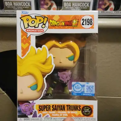 Dragon Ball SS Trunks Glow Chase Funko, View more