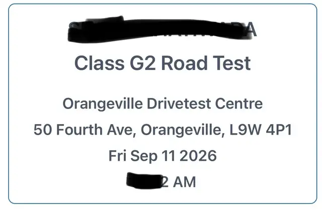 ROAD TEST EARLY(ASAP) G2.G BOOKING, DRIVE CLASSES556568295979110401
