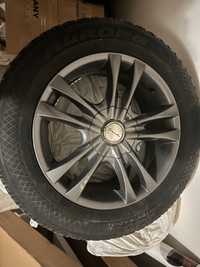 Snow tires on rims - 4 for subaru forester/brz