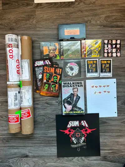 Sum 41 collectibles, View more