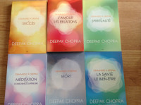 6 livres de Deepak Chopra NEUF