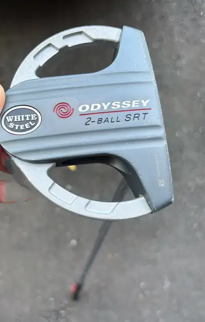 Odyssey White Steel 2-Ball SRT Putter, View more