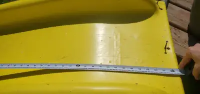 9 ft yellow slide, View more