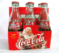 ENSEMBLE NOEL 1999 COCA COLA CLASSIQUE 6 BOUTEILLES /CARTON