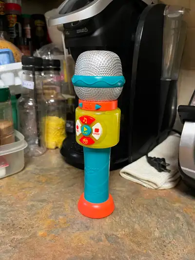 Toy Microphone Songs and Color Changing Lights $20, View more