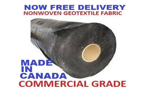 Made in Canada Nonwoven Geotextile Landscape Fabric ** TEXEL** in Other in City of Toronto