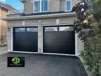 8x7 Modern Flush Panel Garage Doors 