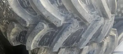 Tires on Rims, 2 of them, 280/70R16, 8 hole rim, located in King Township. $200 for both.