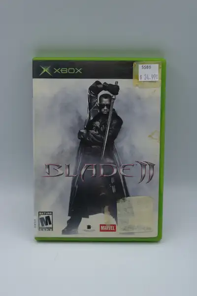 For sale "Blade II" for the Xbox, released in 2002, is an action-packed beat 'em up game that allows...