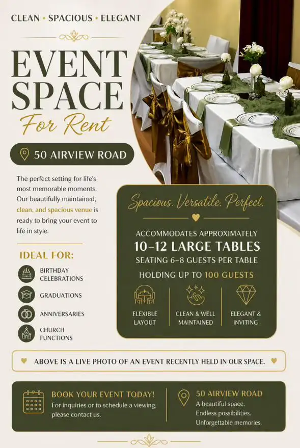 Event space for rent contact Pastor. Montique in Events in Mississauga / Peel Region - Image 5