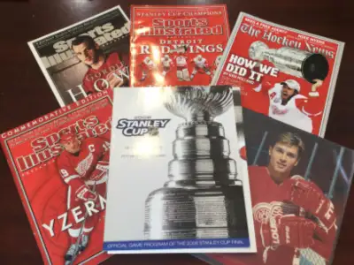 Red Wings Hockey Magazines, View more