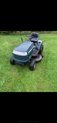 Craftsman 18hp 42” cut lawn tractor.