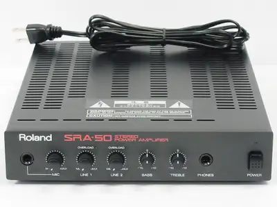 Roland SRA-50 Stereo Power Amplifier, View more
