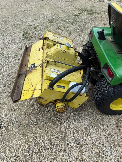 John Deere 318 tiller , View more