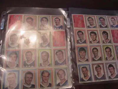 (3)  1973 NHL HOCKEY PLAYERS PHOTO ALBUM UNCUT Series 1,2,3 ORR, View more