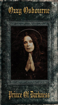OZZY OSBOURNE ! PRINCE OF DARKNESS 4 CD BOXED SET ! NEW