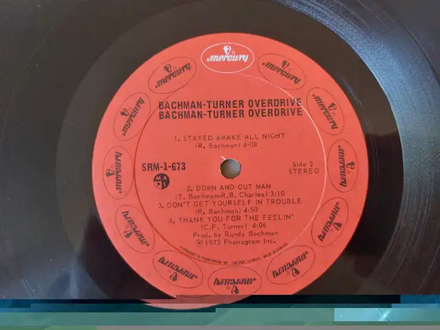 Bachman - Turner Overdrive 1st record in Arts & Collectibles in Hamilton - Image 6